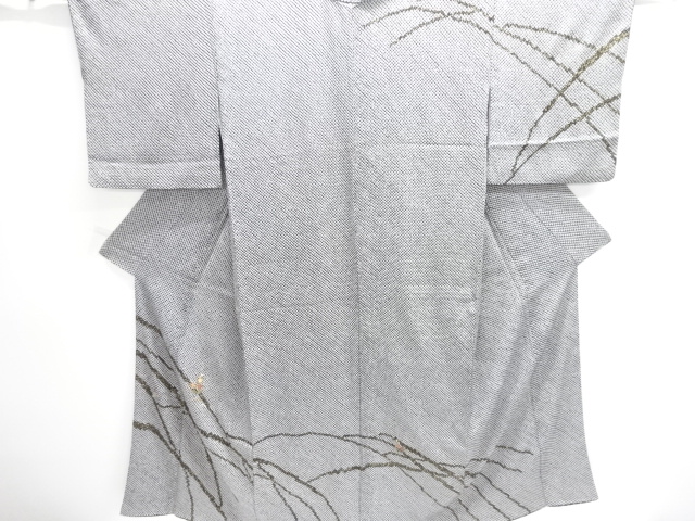 JAPANESE KIMONO / HOMONGI / ALL SHIBORI / EMBROIDERY / FLOWERS
